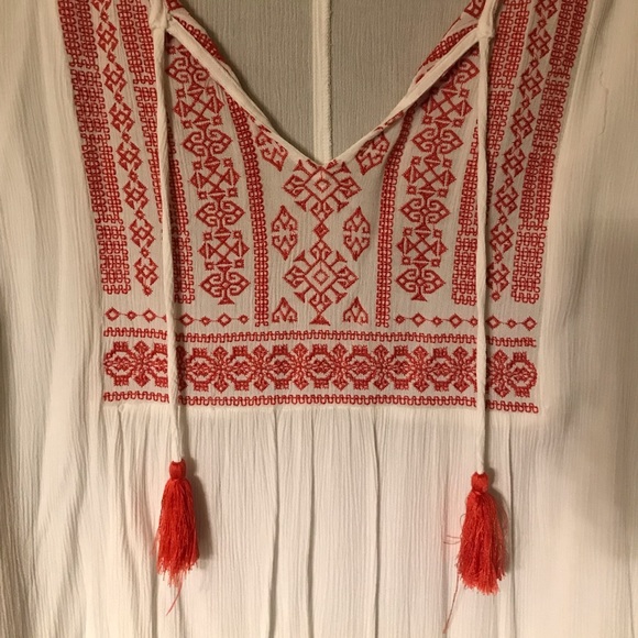 Morrocan boho rayon blouse - Picture 6 of 7